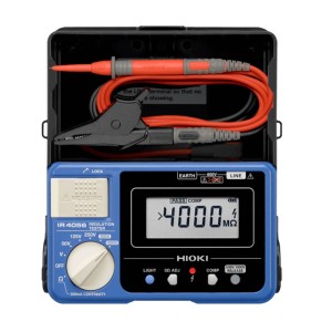 Hioki Insulation Tester (1kV, 5 ranges) - Digital - IR4056-20